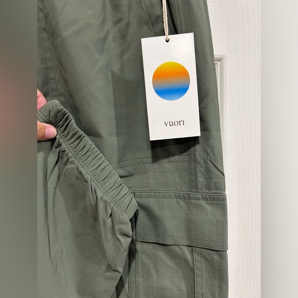 Vuori Women's XL Scout Jogger Army Green NWT Performance Elastic Waistband - Picture 4 of 7
